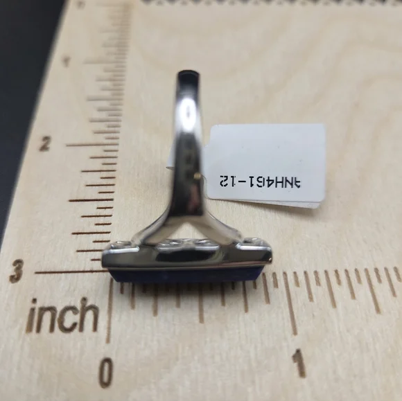 Sterling Silver Split Shank Lapis Lazuli Ring. Size 12. NWT - Picture 5 of 8